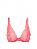 Agent Provocateur – Bernie Floral-lace Underwired Triangular Bra – Womens – Pink