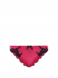 Agent Provocateur – Molly Lace-trimmed Satin Briefs – Womens – Pink Multi