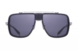 Balmain O.r-black And Silver-tone Metal Sunglasses