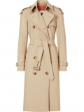 Burberry monogram-lined trench coat – Neutrals