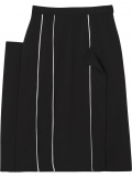 Burberry piping detail skirt – Black