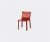 Cassina Seating – ‘Cab 412’ chair, leather, red in Red Internal metal frame, saddle l