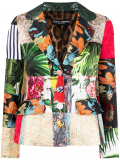 Dolce & Gabbana Dolce patchwork blazer – Green