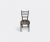 Gucci Seating – ‘Chiavari’ chair, black in Black, beige Wood Jacquard Chair