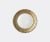 L’Objet Tableware – ‘Aegean’ charger plate, gold in Gold Porcelain