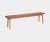 Magnus Olesen Seating – ‘Freya Bench’ in Cognac Oak / Leather