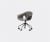 Poltrona Frau Seating – ‘Ginger Ale’ chair, five-spokes base with castors in Grey + Dark Grey upholstery: pelle frau®colorsp