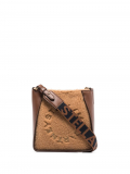 Stella McCartney Stella Logo Teddy shoulder bag – Brown