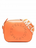 Stella McCartney Stella Logo crossbody bag – Orange