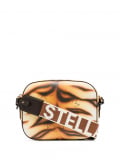 Stella McCartney Stella Logo tiger-print crossbody bag – Neutrals