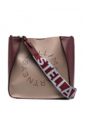 Stella McCartney small Stella Logo shoulder bag – Neutrals