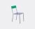 Valerie_objects Seating – ‘Alu’ chair, blue green in Dark blue, green Aluminium