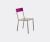 Valerie_objects Seating – ‘Alu’ chair, curry purple in Curry, Purple Aluminium