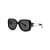 Versace Black Oversized Sunglasses