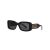 Versace Black Rectangle-frame Sunglasses