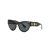 Versace Dark Grey Cat-eye Sunglasses