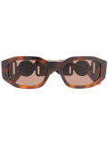 Versace Eyewear Hexad Signature sunglasses – Brown